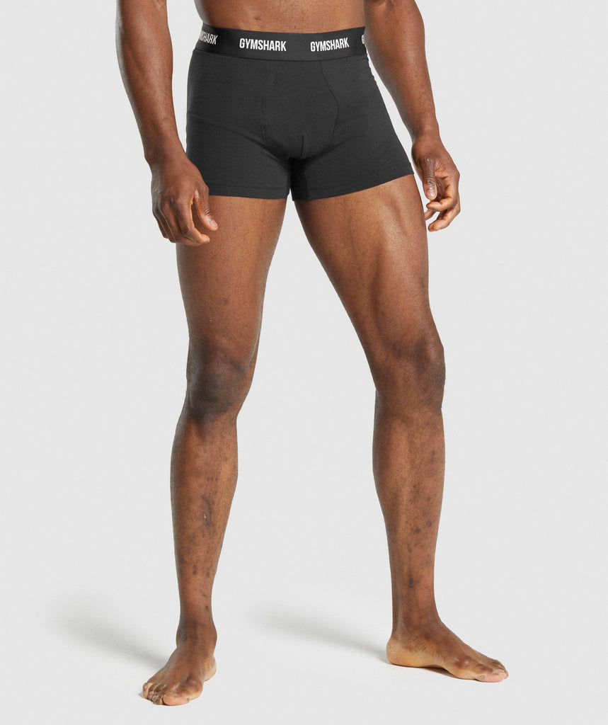 Gymshark Boxers 2pk Black Gymshark