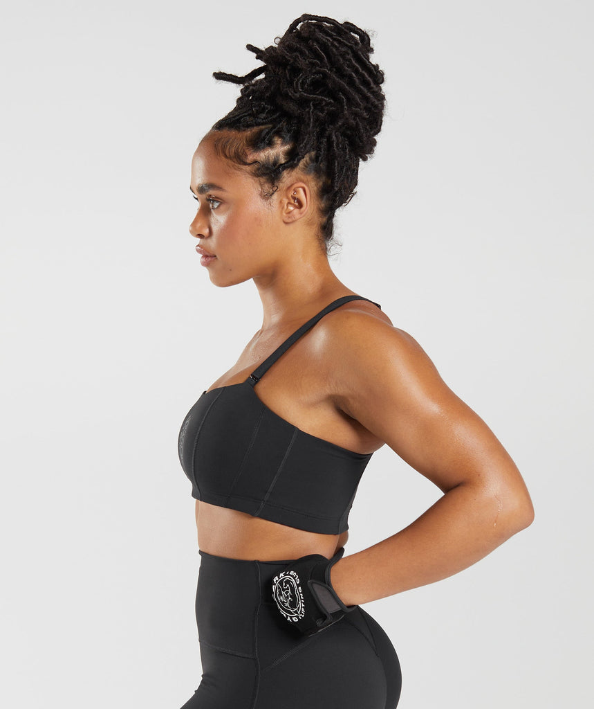 Gymshark Legacy Sports Bra Black Gymshark