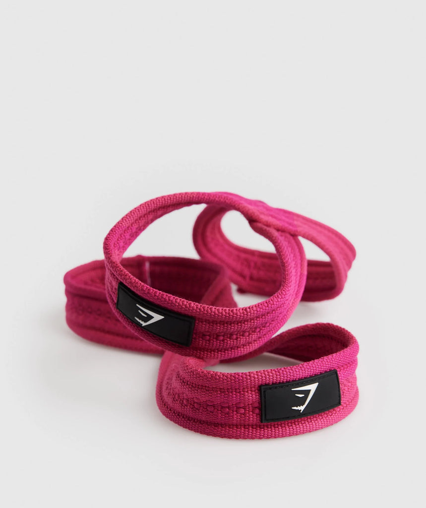 Gymshark Lifting Straps Magenta Pink Gymshark